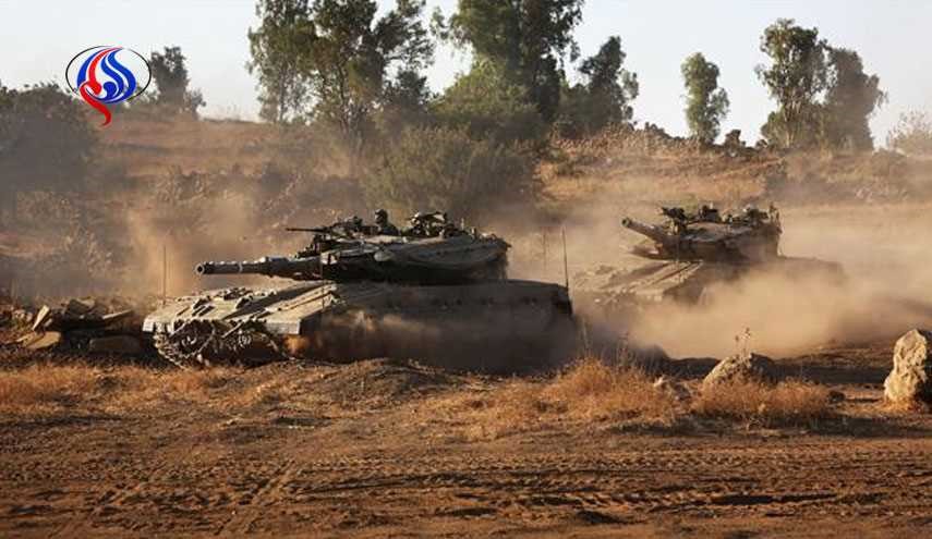 رزمایش ارتش اسرائیل در مرز سوریه و لبنان