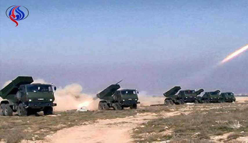 الجيش اللبناني يقصف بالمدفعية مواقع المسلحين في جرود عرسال