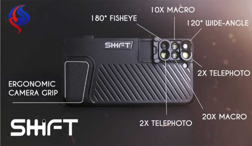 عرضه قاب Shiftcam برای آیفون ۷ پلاس همراه با ۶ لنز!