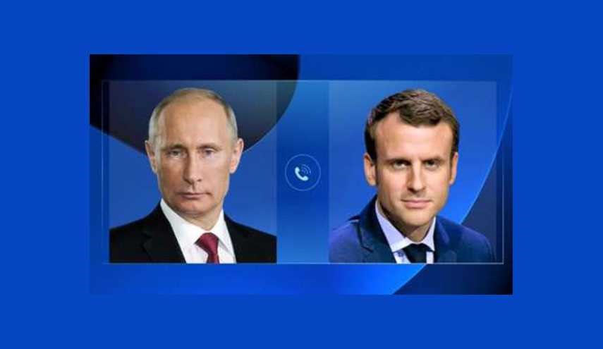 اولین مذاکره رئیس جمهور روسیه و فرانسه