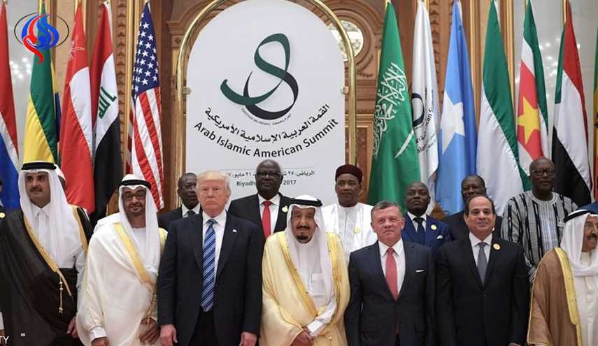 ترامب من السعودية: عدم انتظار واشنطن لهزيمة العدو نيابة عنكم
