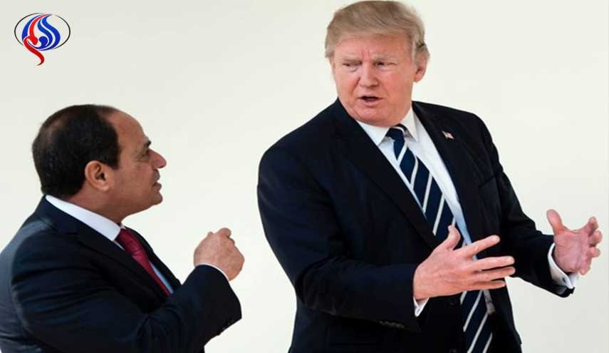 پیام ترامپ به‌رئیس‌جمهور مصر:کفشت را دوست دارم!