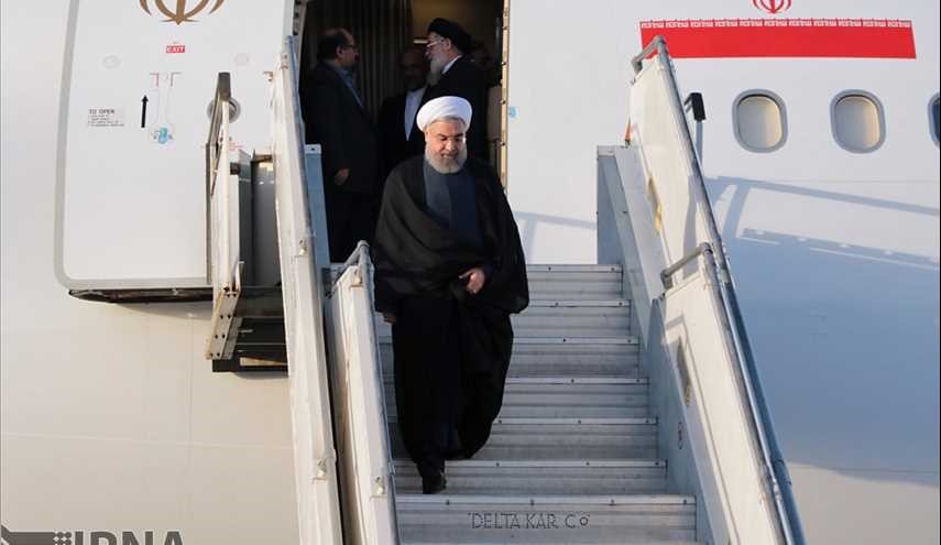 زيارة الرئيس الايراني لمشهد المقدسة