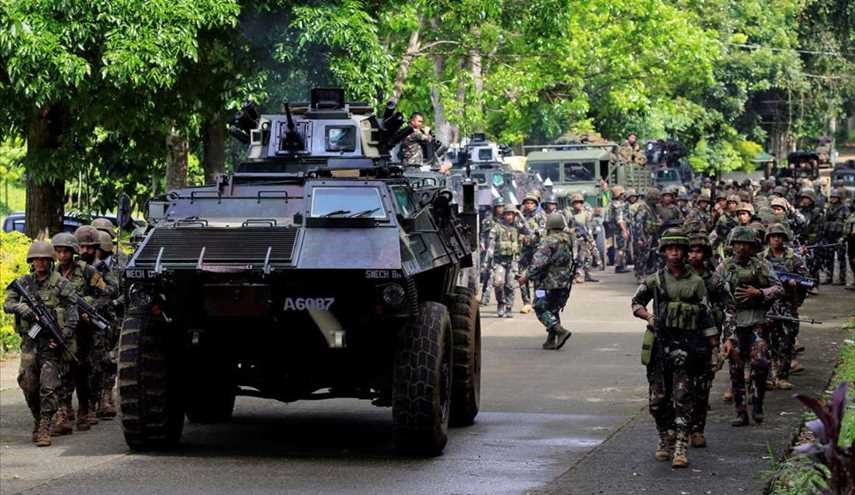 مبارزه با عناصر داعش در فیلیپین‎ | تصاویر