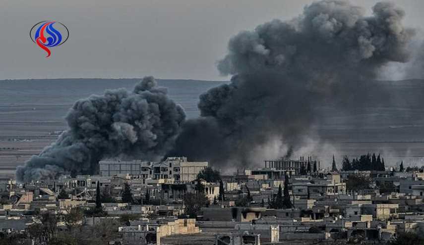حمله نیروی هوائی ارتش سوریه به داعش در شرق این کشور