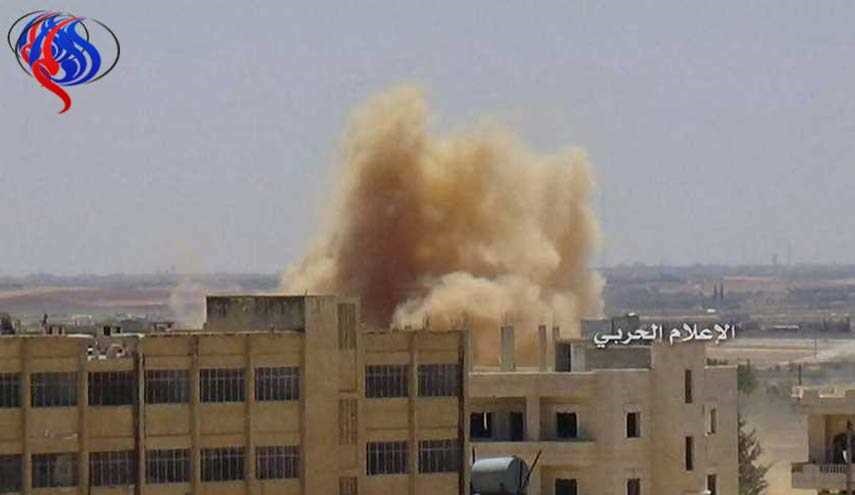 اصابة 10 اطفال بجروح جراء قصف ارهابيي 