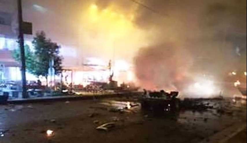 بالصور.. انفجار الكرادة وسط بغداد
