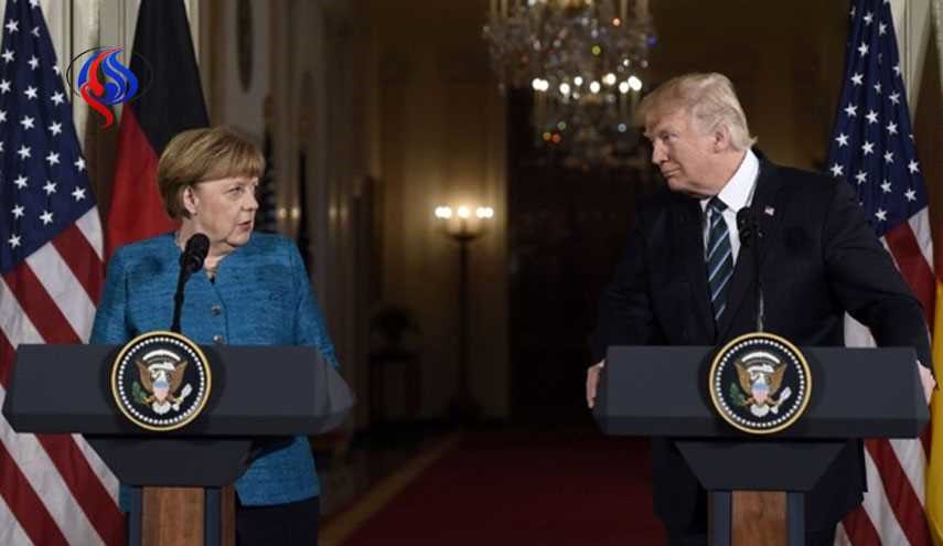 حمایت آلمانی ها ازموضع جنجالی مرکل مقابل ترامپ