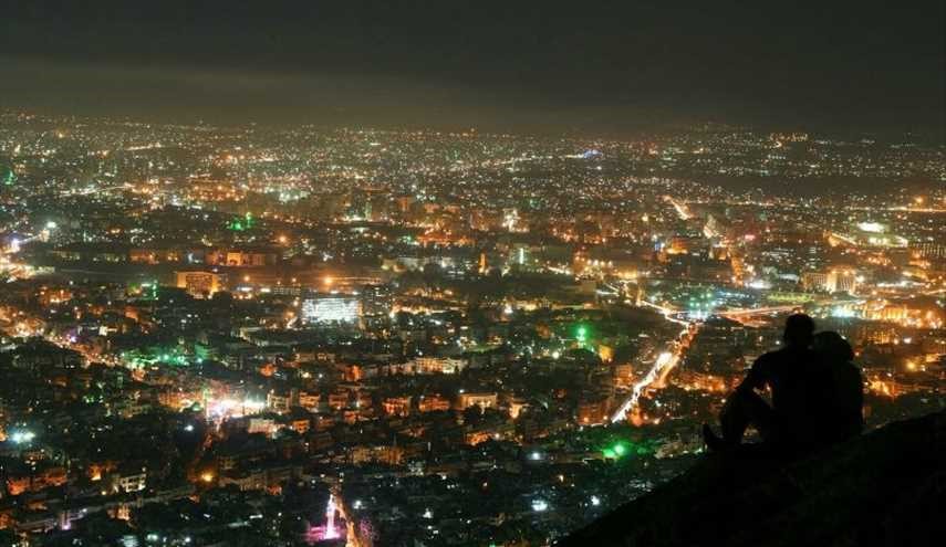 جبل قاسيون و اطلالته على العاصمة دمشق
