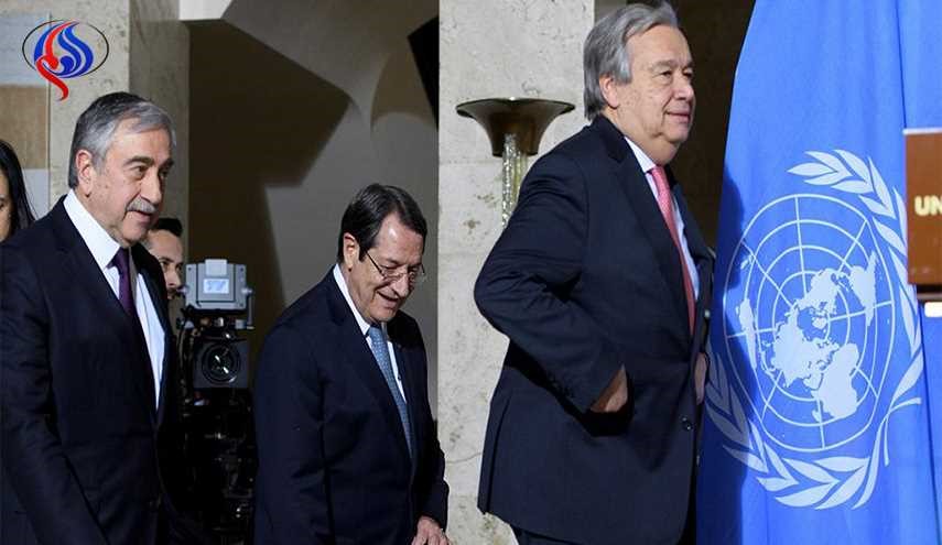 اعلان موعد استئناف المفاوضات لاعادة توحيد قبرص