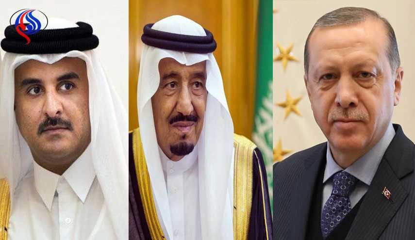 أردوغان يهاتف زعماء روسيا والسعودية والكويت لبحث الأزمة مع قطر