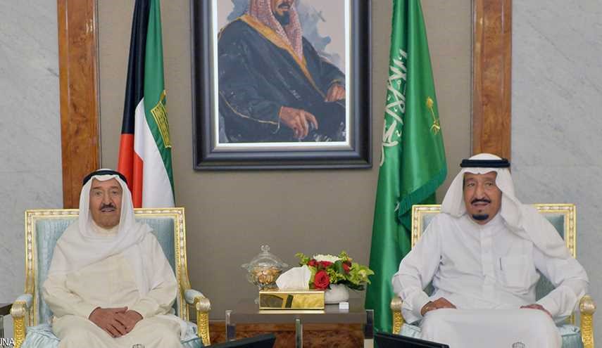 أمير الكويت في السعودية لبحث اخر مستجدات المنطقة
