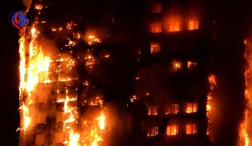 تصاویر جدید از آتش سوزی مرگبار در لندن