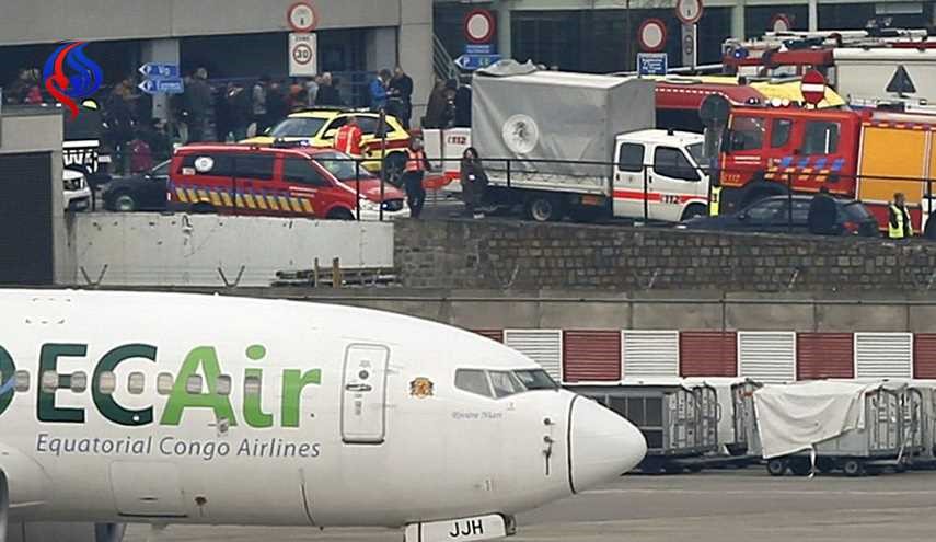آتش سوزی در فرودگاه بین المللی بروکسل