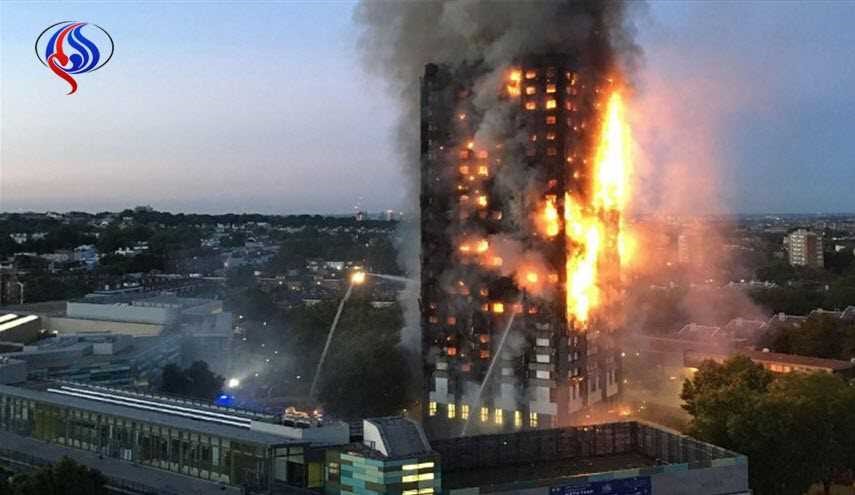عدد ضحايا حريق لندن يصل إلى 70 شخصا