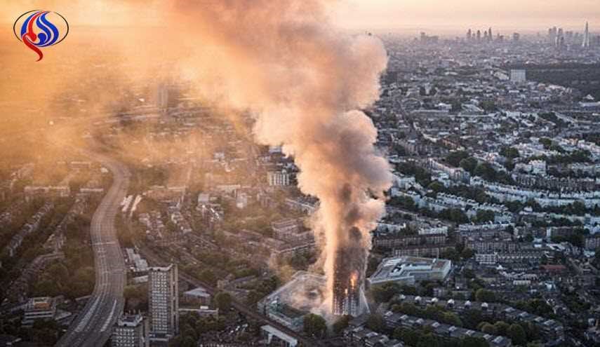 شاهد بالصور/ وأخيرا ..الكشف عن سبب كارثة برج لندن!