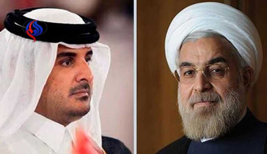 رسالة شفوية من الرئيس الإيراني لأمير قطر