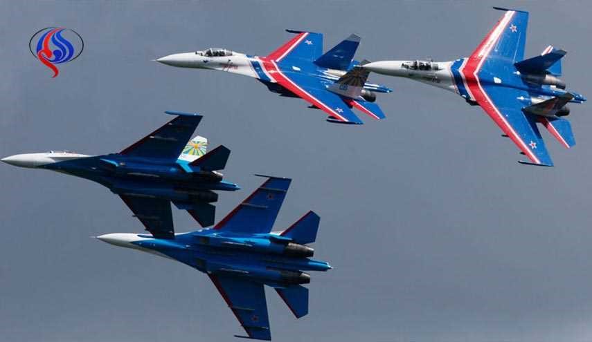جنگنده های روسی در تعقیب هواپیمای آمریکایی