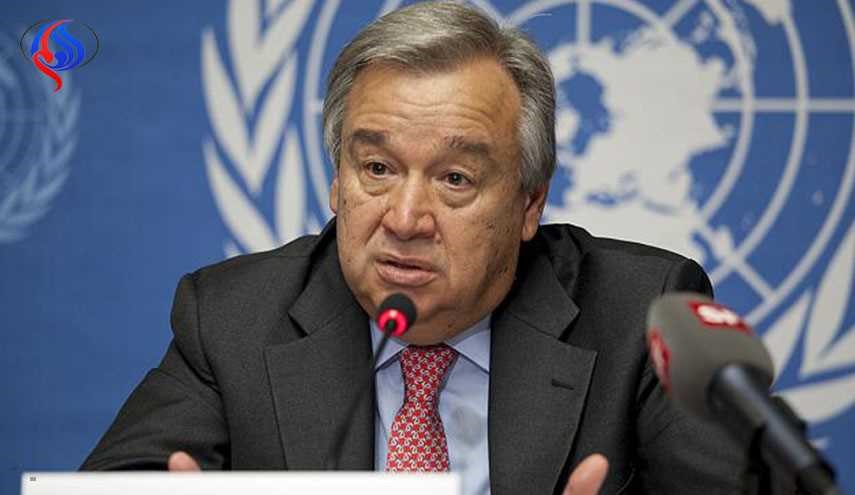 الأمين العام للأمم المتحدة قلق ازاء تصعيد محتمل في سوريا