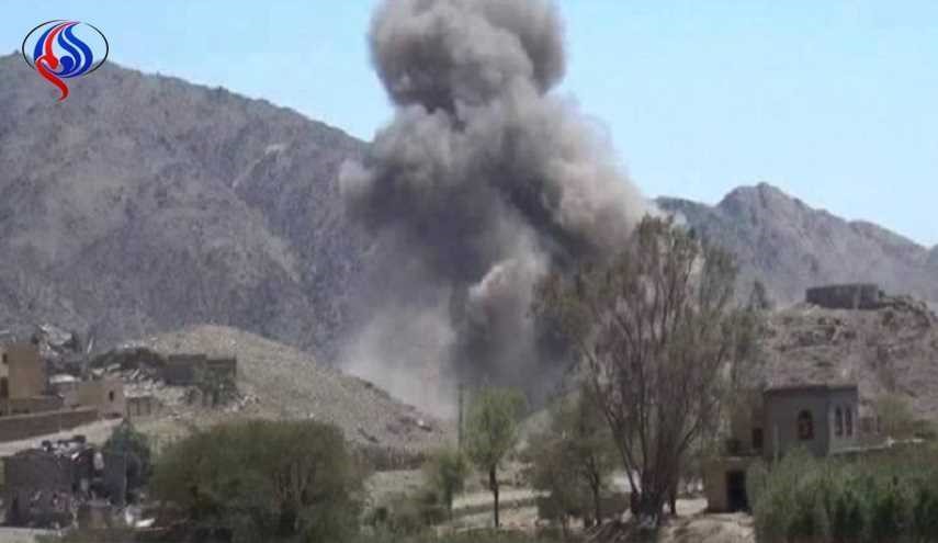 بمباران موشکی منطقه مرزی یمن و شکست پیشروی مزدوران