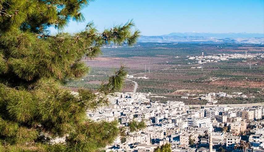 منطقة أريحا في محافظة إدلب شمال غرب سوريا