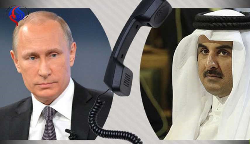 گفتگوی تلفنی پوتین با امیر قطر و پادشاه بحرین