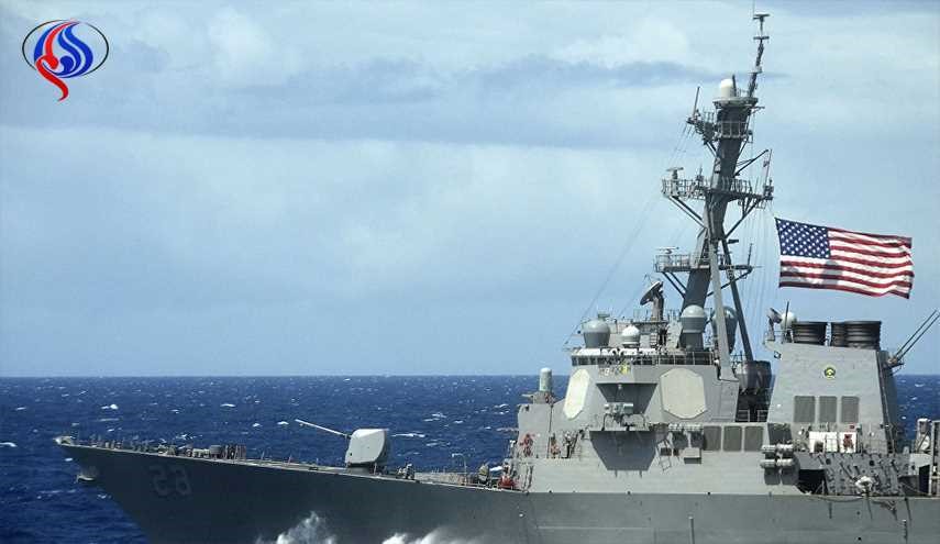 في عملية تحدي.. مدمرة أميركية تظهر بشكل مفاجئ في بحر الصين الجنوبي