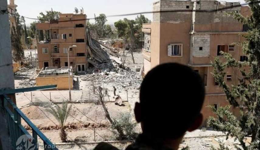 حلقه محاصره داعش در رقه +عکس