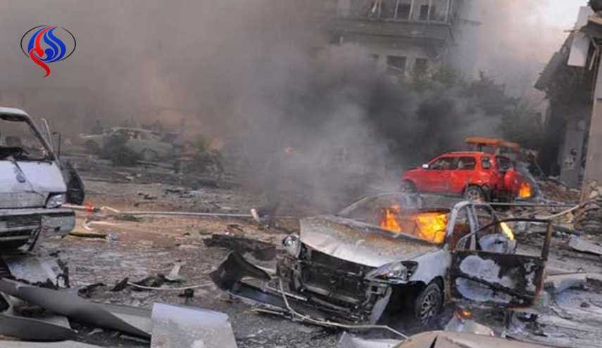 انفجار در شهر حماه در سوریه