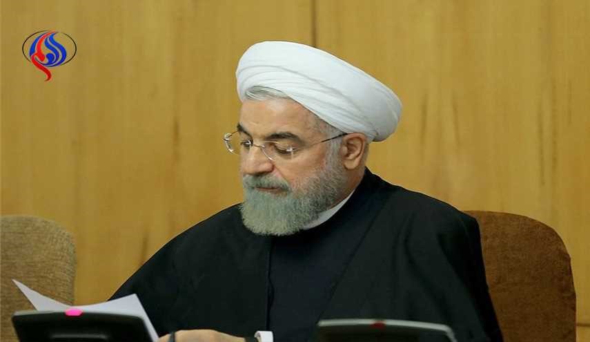 الرئيس روحاني يرسل برقية لماكرون مهنئا باليوم الوطني الفرنسي
