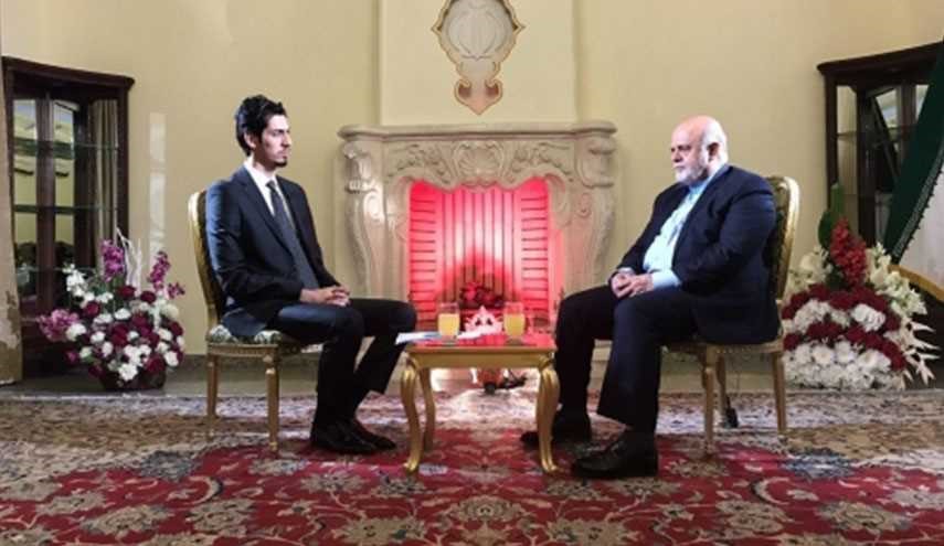 السفير الايراني: سندعم اعادة اعمار العراق والتسوية تحقق وحدته