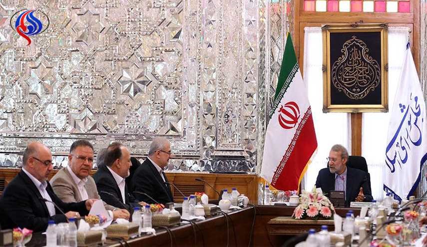 لاريجاني: ايران لن تتوانى في دعم محور المقاومة