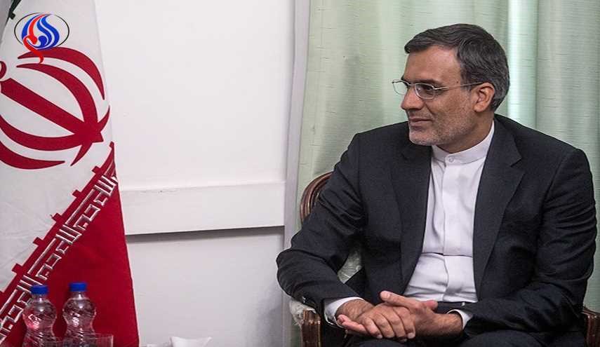 مساعد وزير الخارجية الايراني يلتقي مراجع الدين في النجف الاشرف