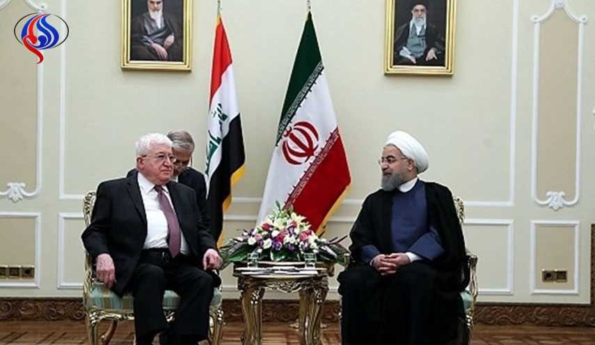 روحاني يبحث مع نظيره العراقي القضايا ذات الاهتمام المشترك