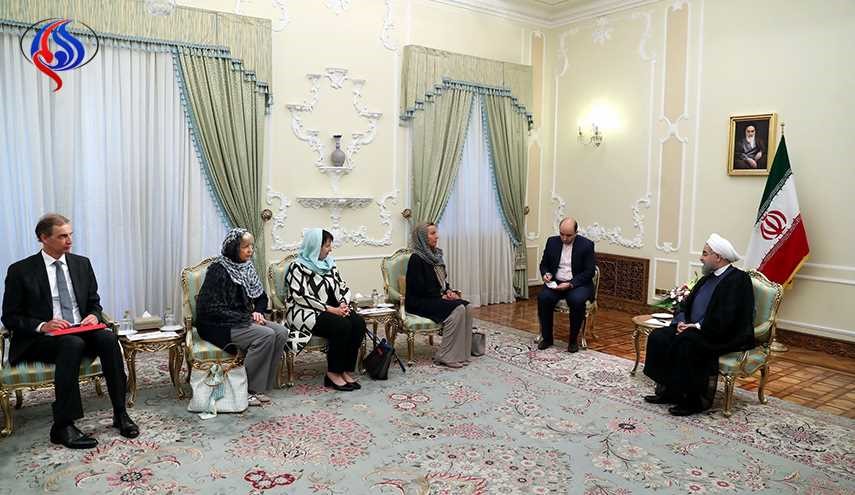 الرئيس روحاني: بعض الاطراف لا تنفذ التزاماتها في الاتفاق النووي