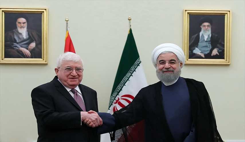 الرئيس العراقي يدعو الى الاستفادة من الخبرات الإيرانية في قطاعي النفط والبيئة