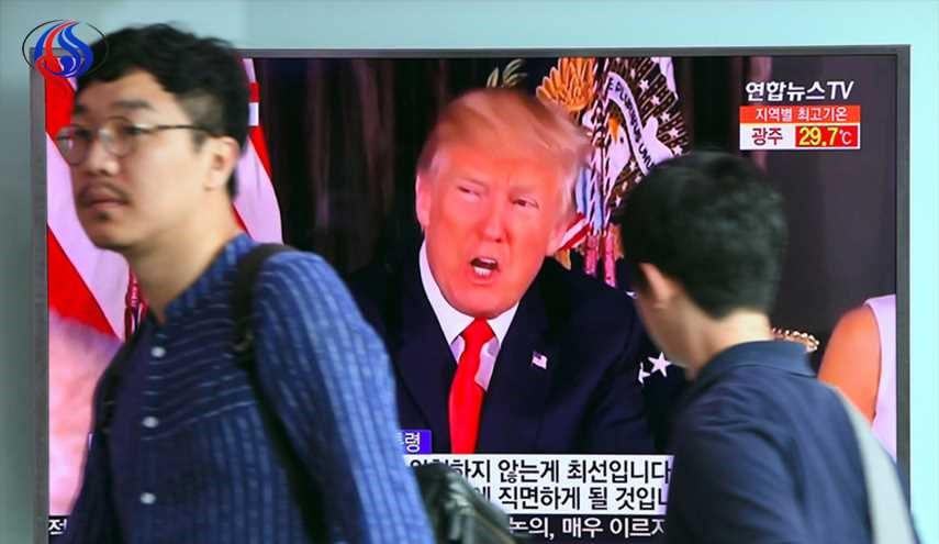 ترامب: الحرب مع كوريا الشمالية ستدور على ضفة واحدة