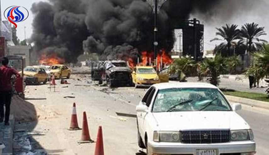 مصرع عشرات الدواعش بإنفجار سيارة أثناء إعدادها وسط تلعفر