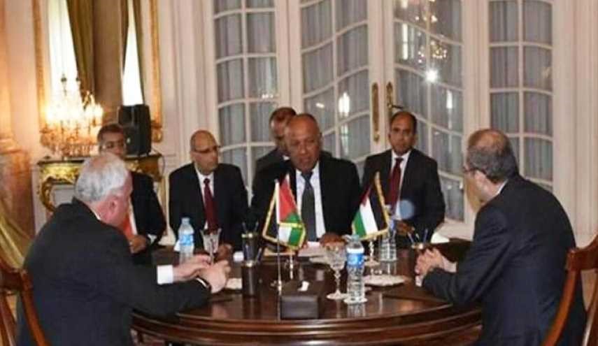 وزراء خارجية مصر والاردن وفلسطين يرحبون بالوساطة الاميركية