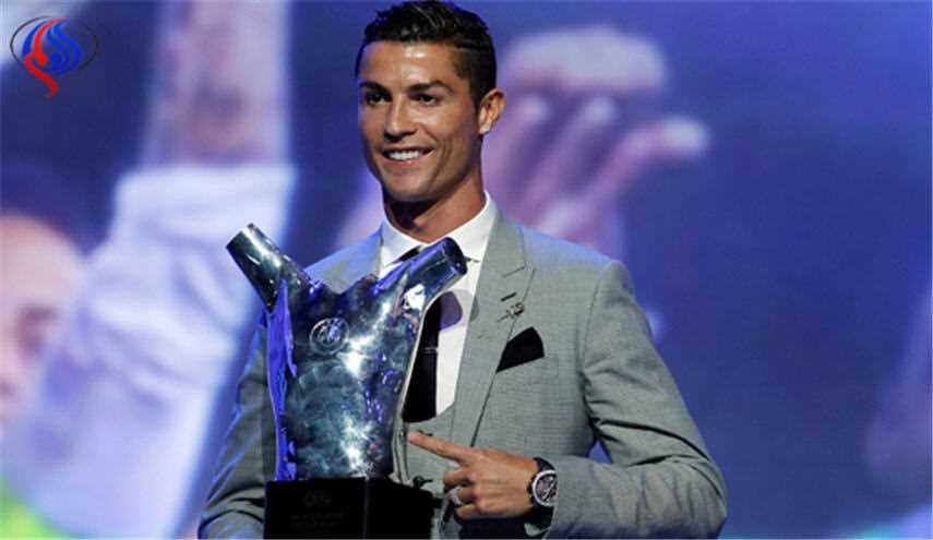 رونالدو يفوز بجائزة أحسن لاعب في أوروبا لعام 2017