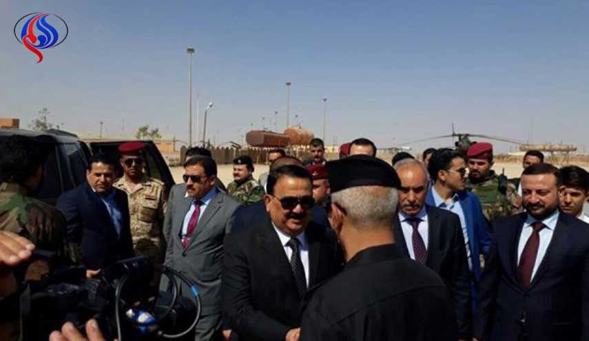 وزير الداخلية العراقي يفتتح منفذ طريبيل الحدودي
