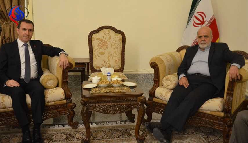 محادثات بين السفيرين الإيراني والتركي في بغداد