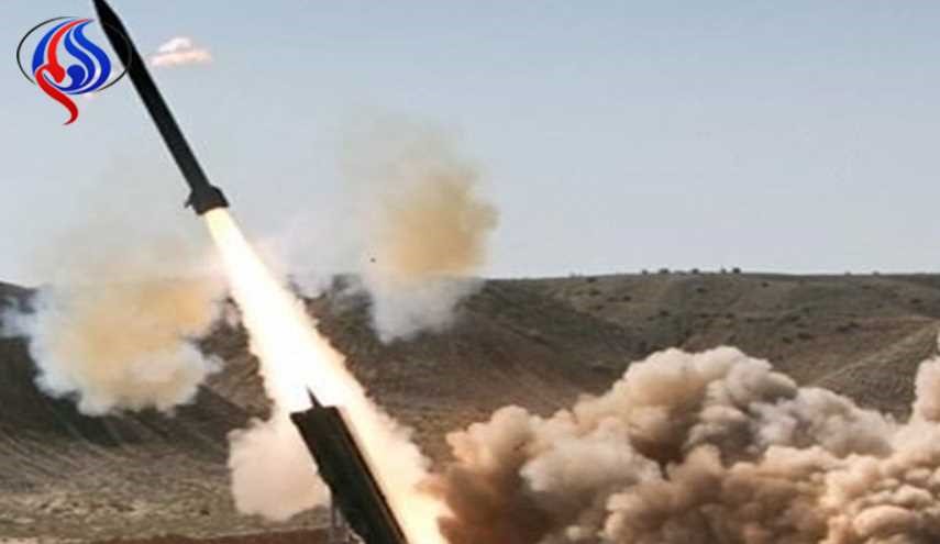 صاروخ زلزال 2 اليمني يستهدف مرتزقة العدوان السعودي في شبوه