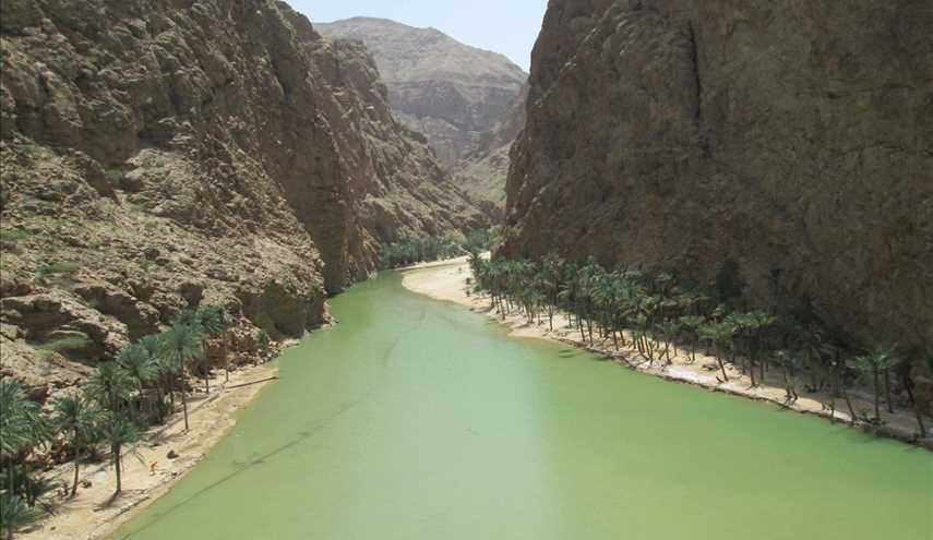وادي شاب في سلطنة عمان