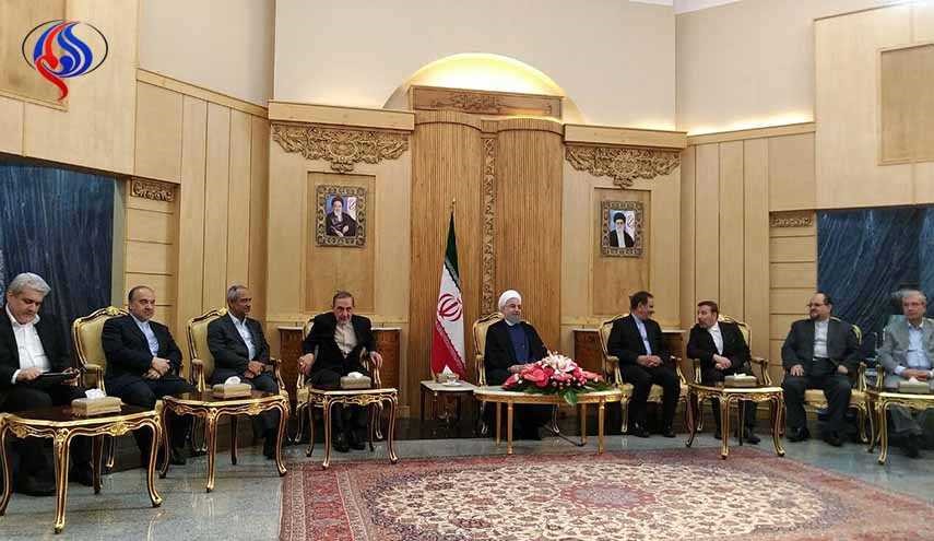 روحاني: جميع الدول متفقة على تأييد مواقف ايران في المنطقة والاتفاق النووي