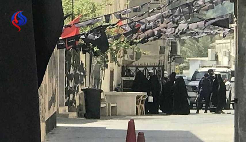 بالصور.. استمرار مسلسل الاعتداء على المظاهر العاشورائية في البحرين