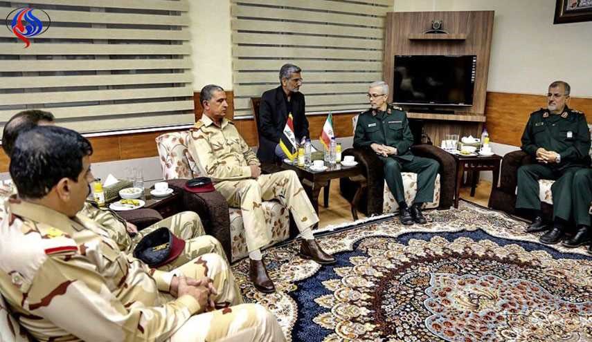 إجتماع هام بين رئيسي أركان الجيشين الايراني والعراقي