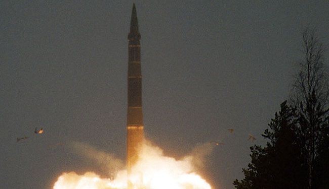 Russia Test Fires ICBM In Military Drills Led By Putin