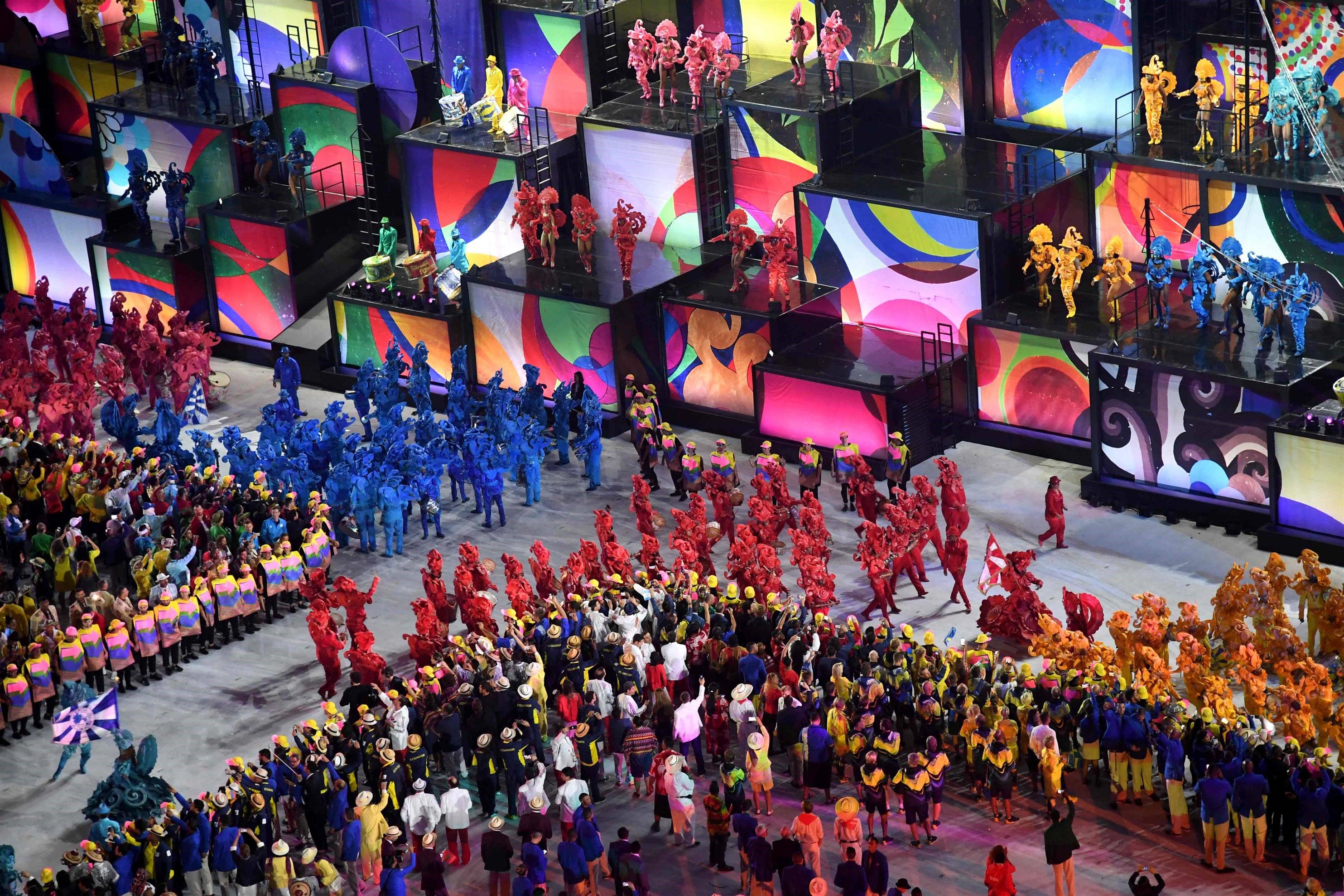 عکس‌های جالب از مراسم افتتاحیه المپیک ۲۰۱۶ ریو