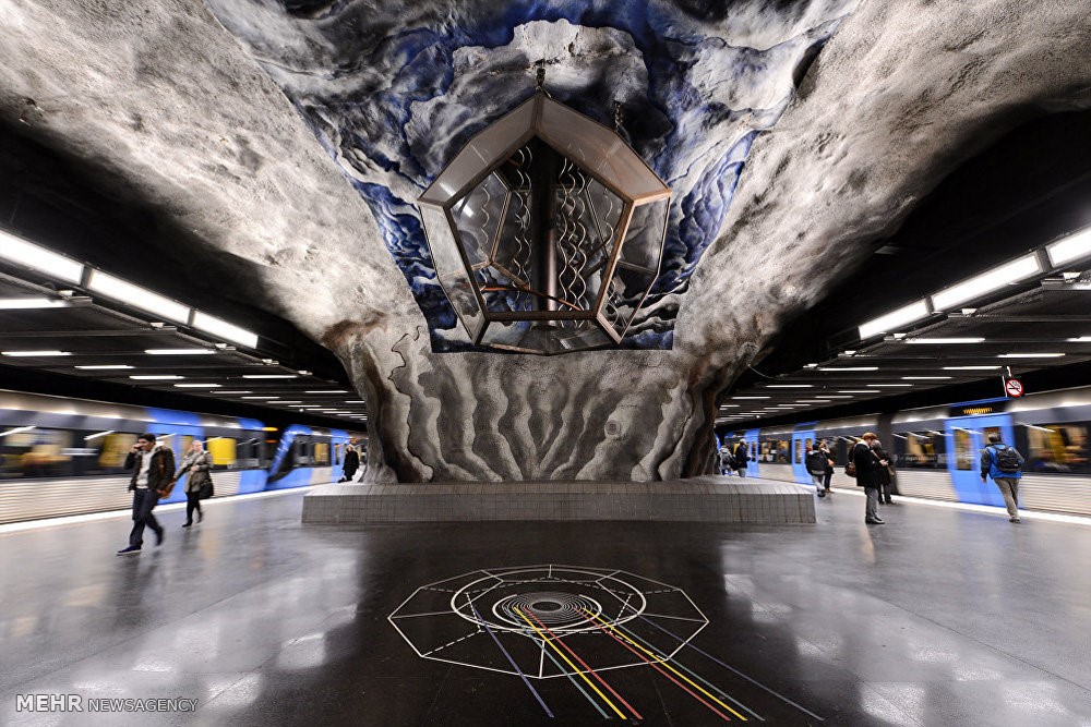 زیباترین ایستگاه های متروی جهان | تصاویر